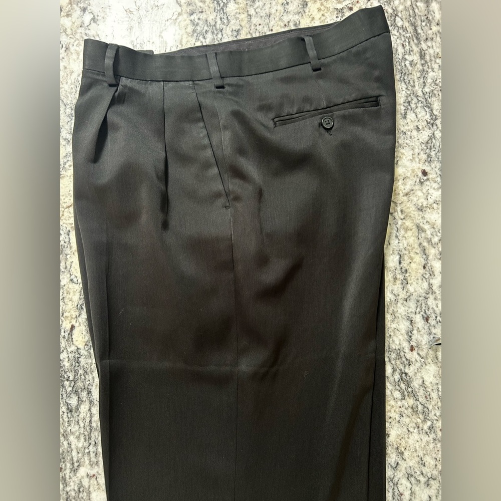 Men’s Elegant Black Dress Pants